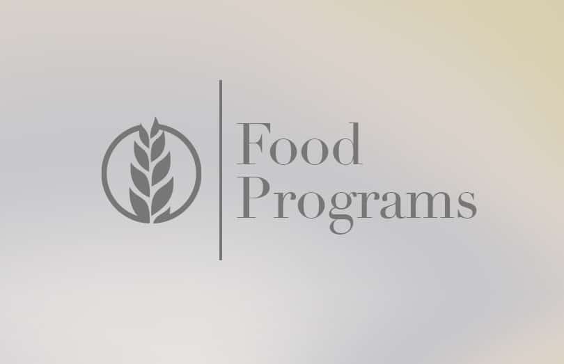 Grain logo Food Programs black text