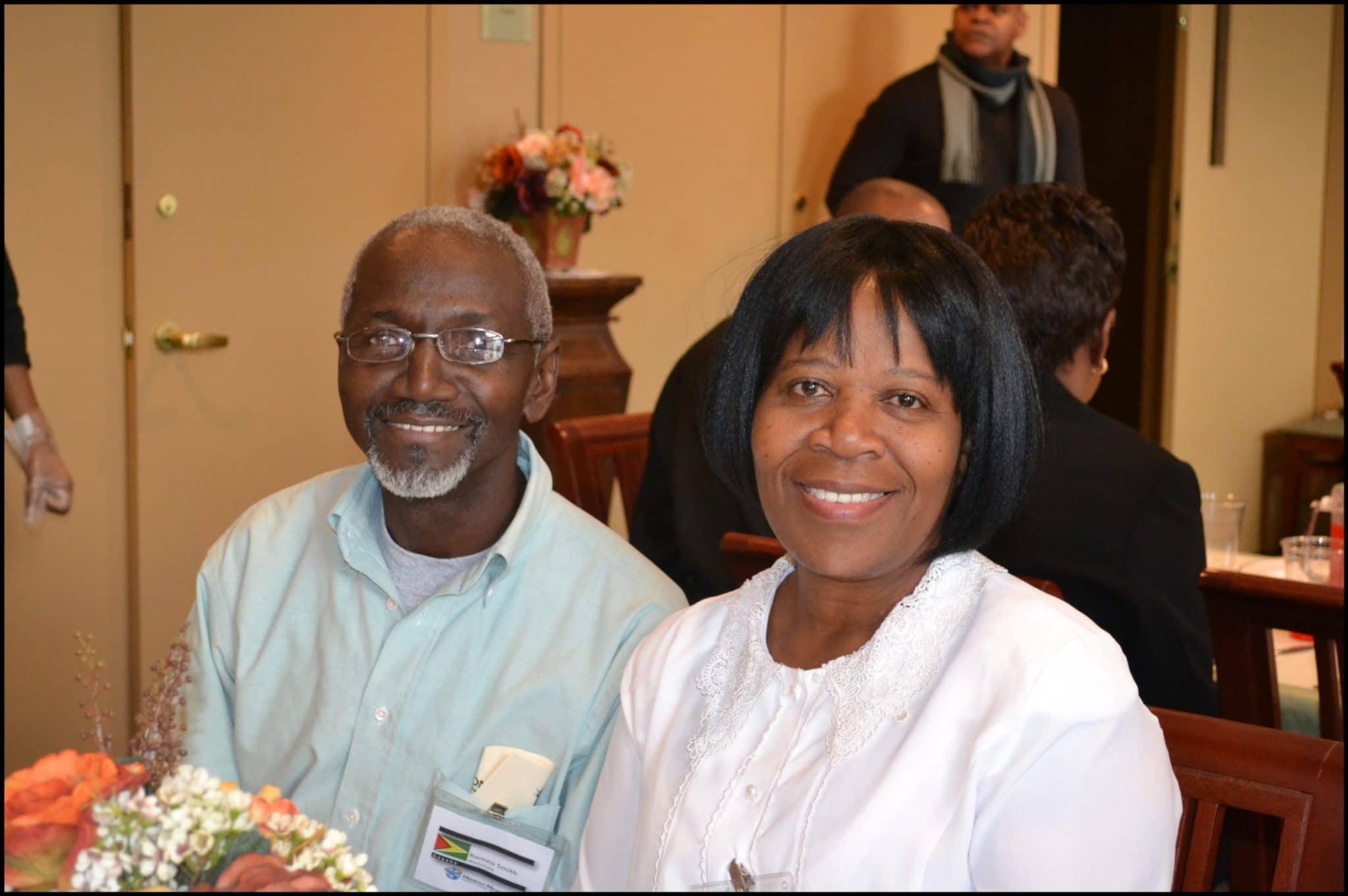 The Brooklyn Tabernacle Romeo and Glennis Smith - Couple smiling