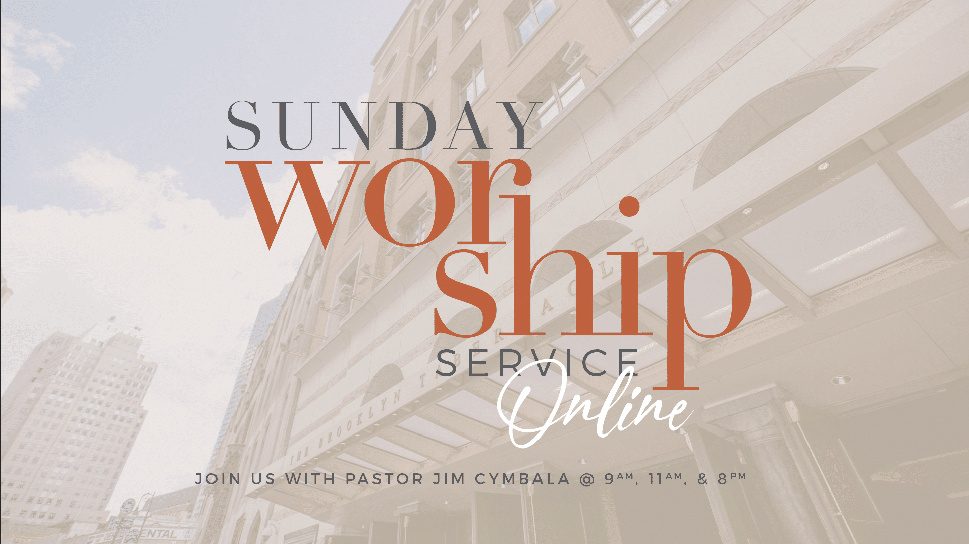 Sunday Worship Services