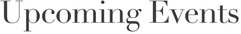 Marriage Upcoming Events