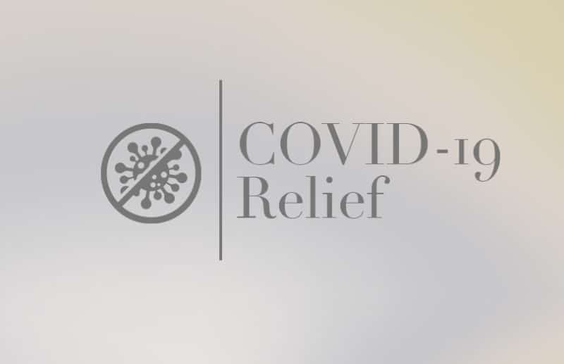 covid logo covid-19 relief black text