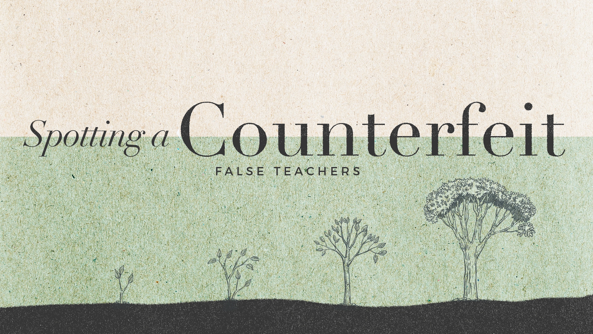 Spotting a Counterfeit (False Teachers) thumbnail