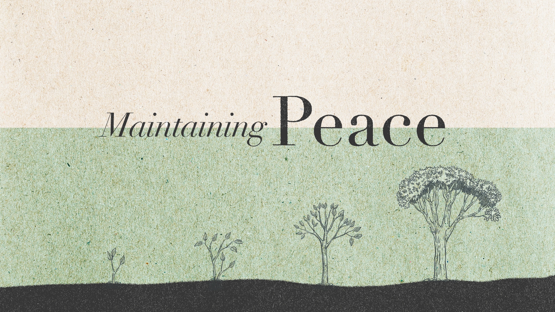 Brooklyn Tabernacle Maintaining peace thumbnail