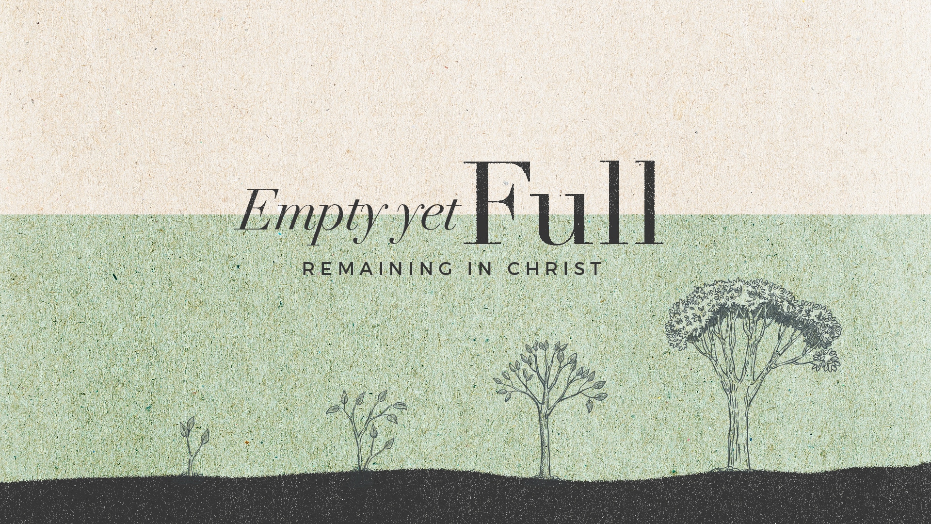 Brooklyn Tabernacle Grow Empty Yet Full Remaining in Christ Thumbnail