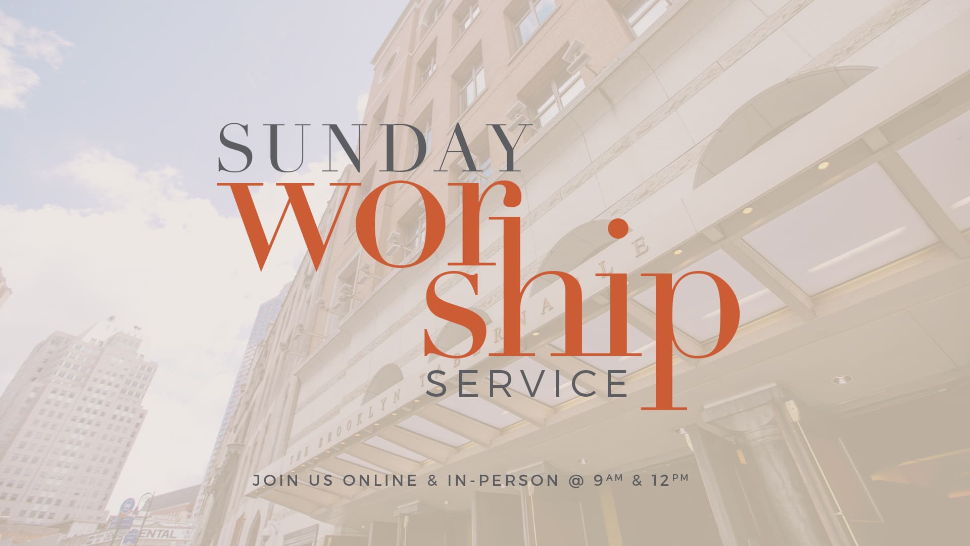 Brooklyn Tabernacle Sunday Worship Service Online Thumbnail
