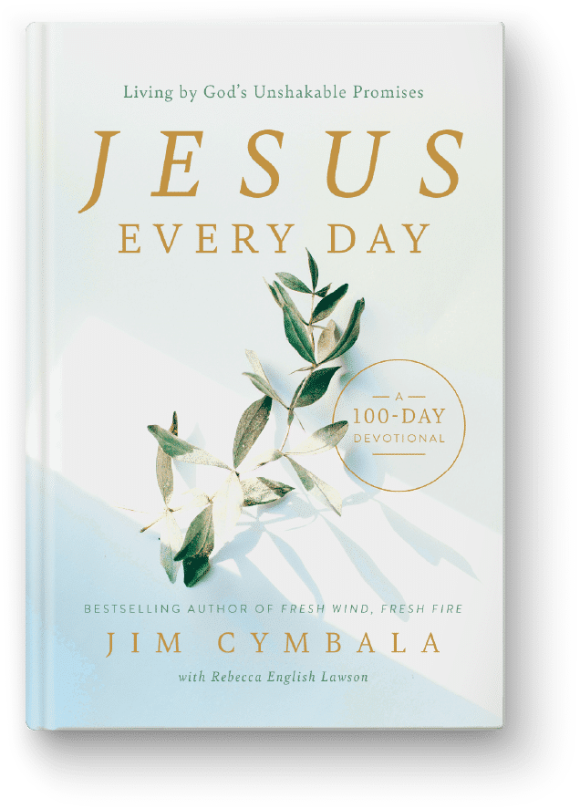 "Jesus Every Day" by Pastor Jim Cymbala book cover