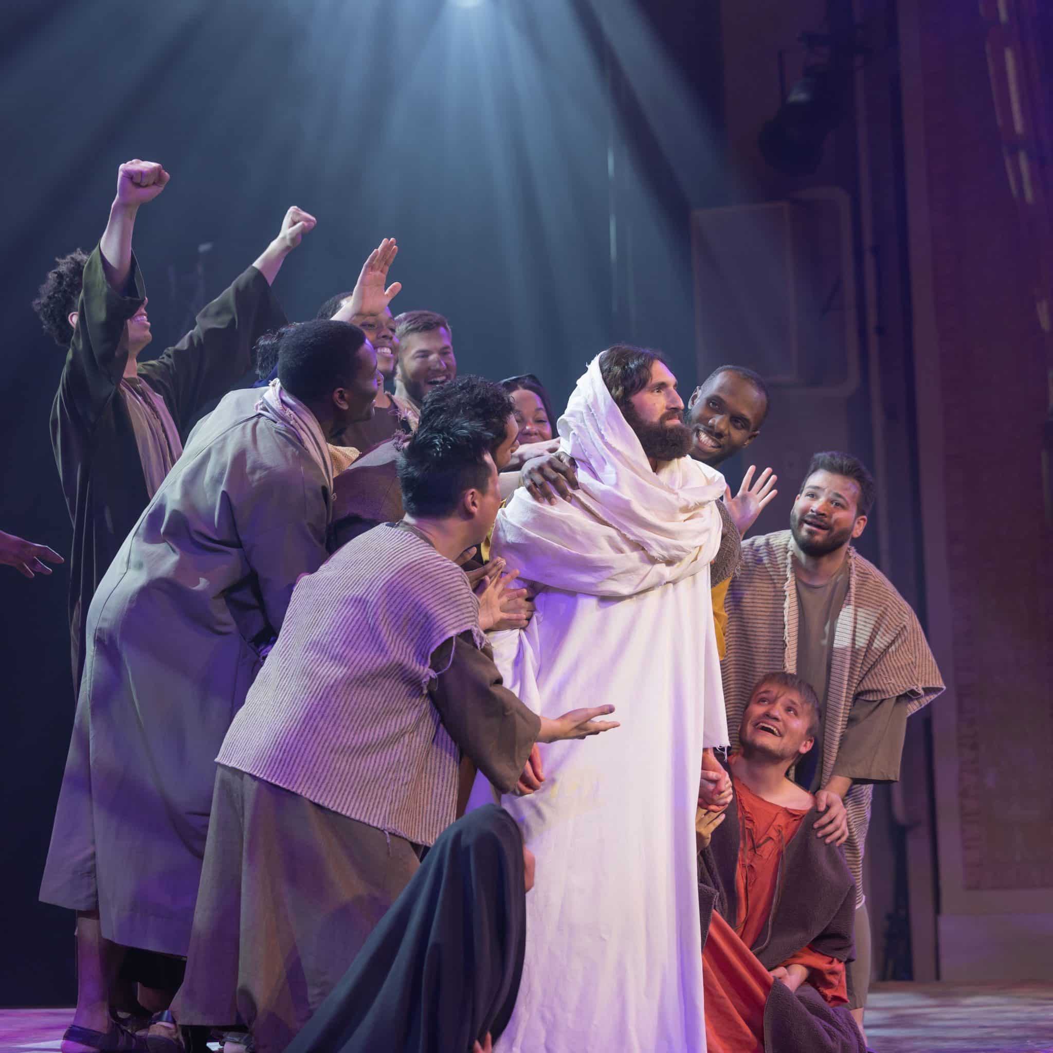 Jesus and disciples - The Story of Love