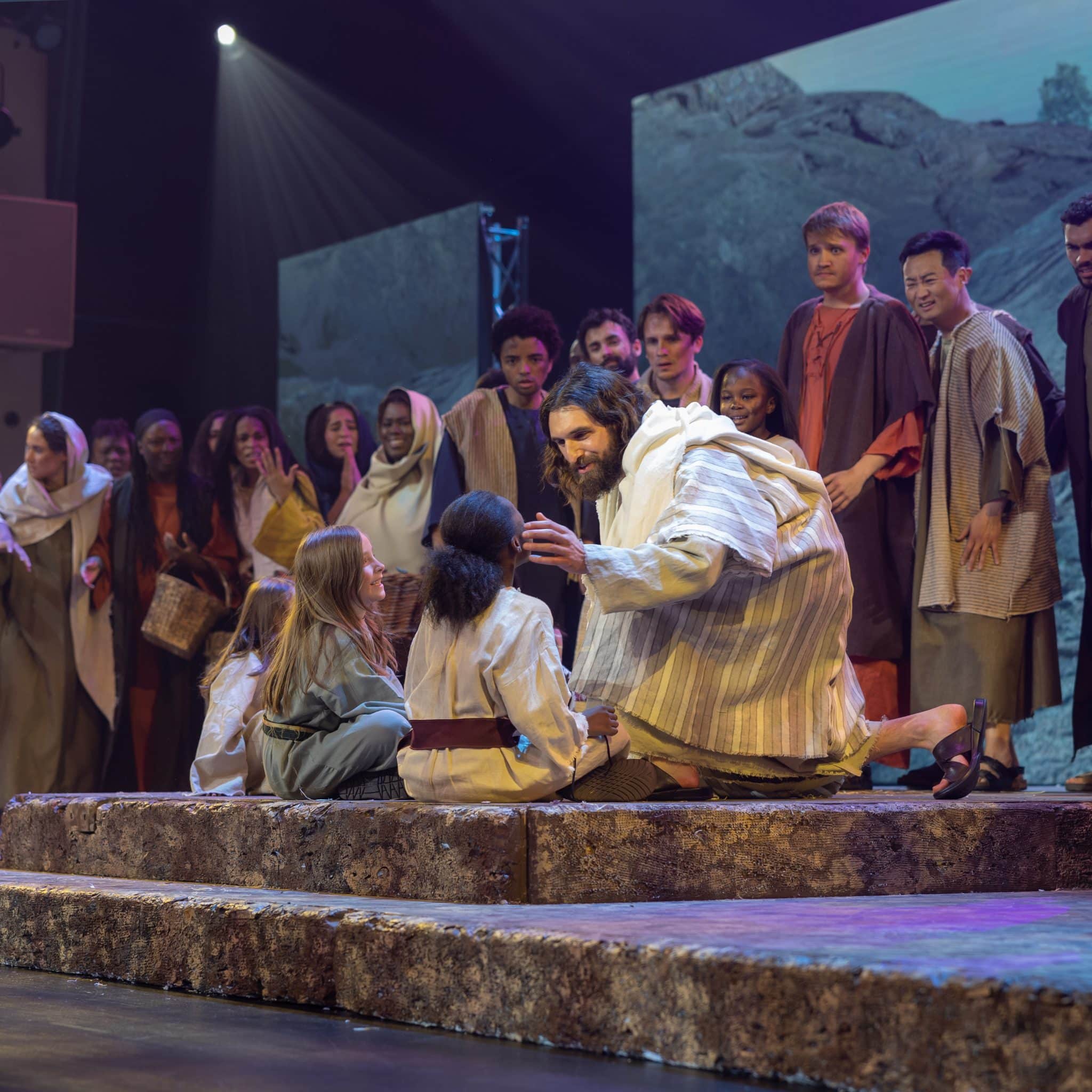 Jesus and the little children - The Story of Love