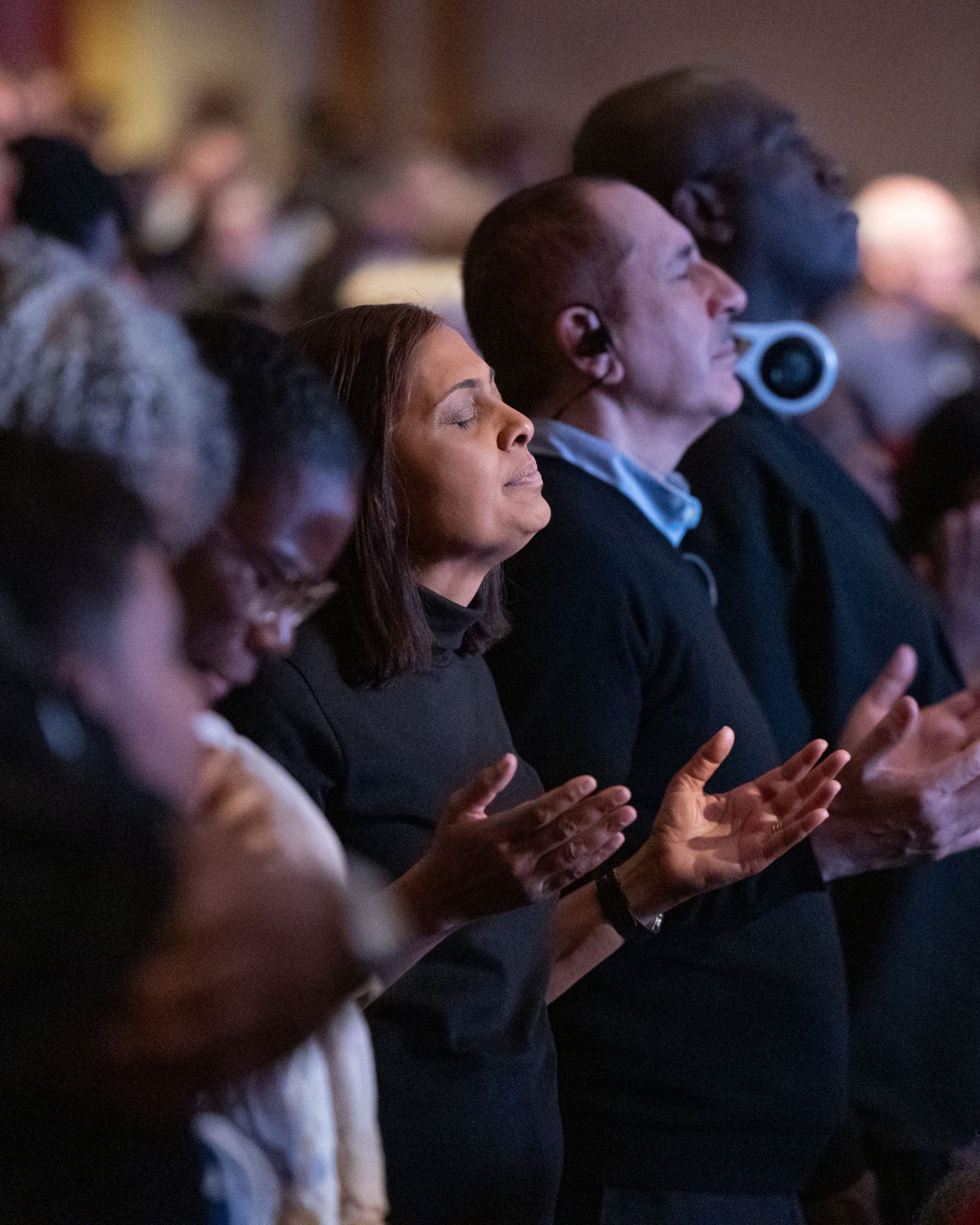 Praying for you at the Brooklyn Tabernacle
