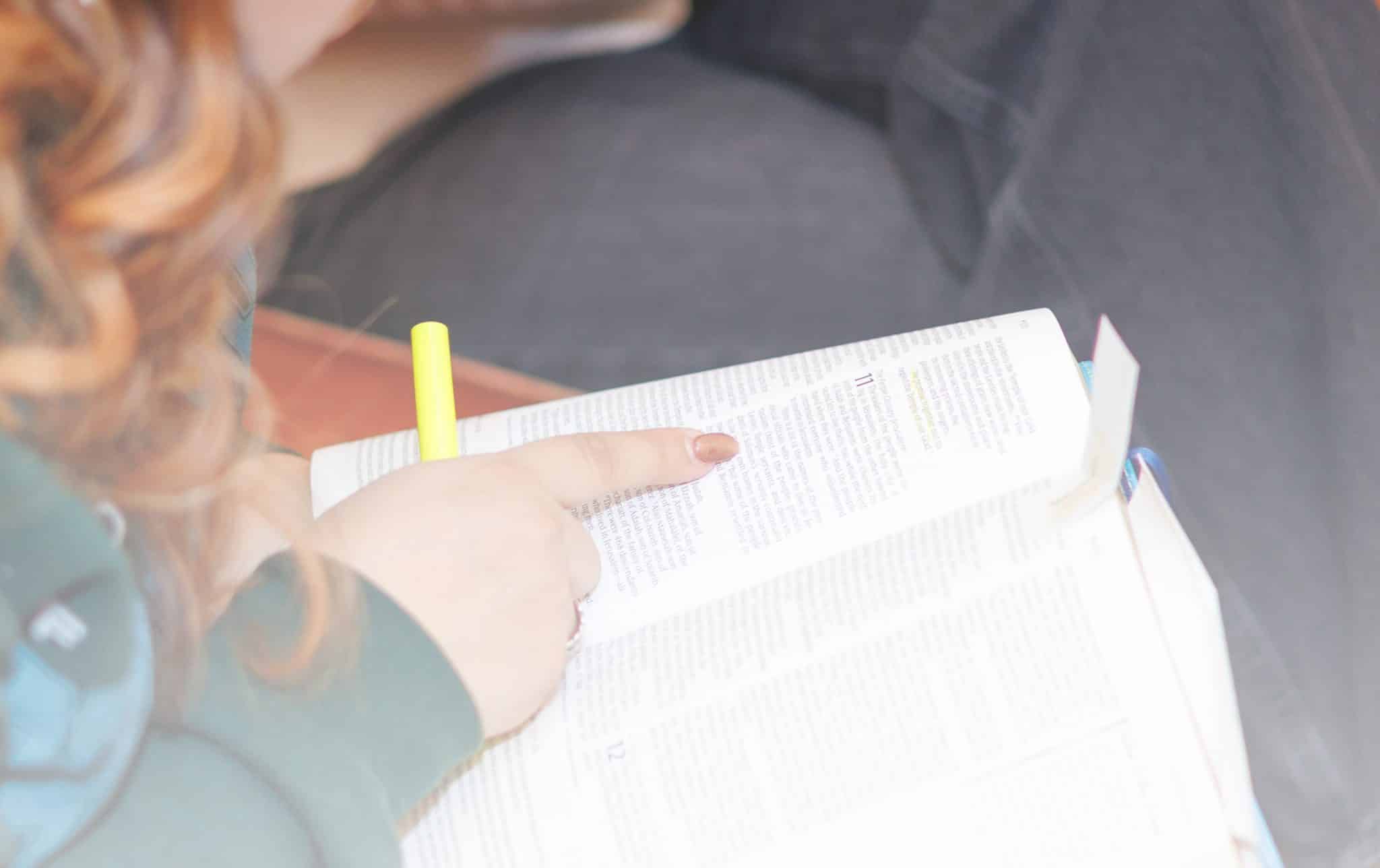 Biblical discernment through the reading of God’s Word